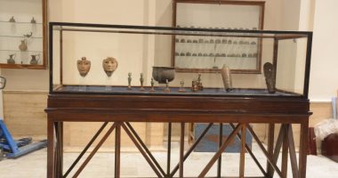 ننشر صور معرض "المضبوطات الأثرية بالموانئ المصرية" قبل افتتاحه