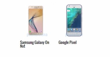 بالمواصفات.. أبرز الفروق بين هاتفى Galaxy On Nxt و Google Pixel 