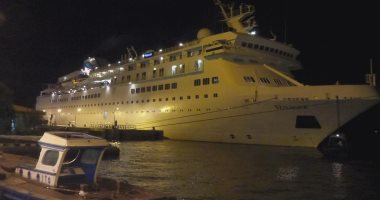 بالصور.. وصول السفينة السياحية VOYAGER إلى ميناء بورسعيد السياحى