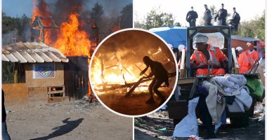السلطات الفرنسية تهدم مخيم كاليه للمهاجرين بعد إخلاؤه 