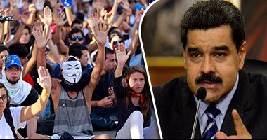 المعارضة الفنزويلية تنجح فى حشد مئات الآلاف وتدعو إلى إضراب عام