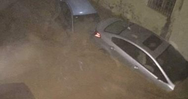 نقابة المهندسين: منازل برأس غارب غمرتها السيول بارتفاع يزيد عن 2 متر 