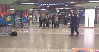 مجهول يطعن 4 أشخاص فى محطة قطار مدينة فرانكفورت الألمانية