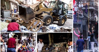 محافظة القاهرة تشن حملة مكبرة لإزالة الإشغالات بشوارع القاهرة الفاطمية
