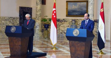 السيسى: زيارة رئيس سنغافورة انطلاقة حقيقية للعلاقات بين البلدين