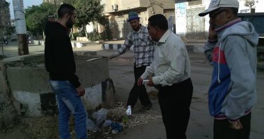  بالصور ..حملة نظافة بشوارع وميادين مدينة بيلا