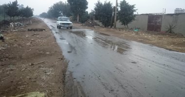 أمطار خفيفة على مناطق متفرقة من محافظة البحيرة 
