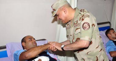 وزارة الدفاع تنشر مقطع صوتى لمصاب من أهالى سيناء يشكر القوات المسلحة