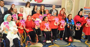المجلس القومى للمرأة يكرم بطلات دورة الألعاب البارالمبية