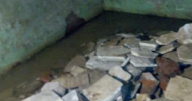 بالفيديو والصور.. المياه الجوفية تهدد منازل بقرية بشتيل بالغرق