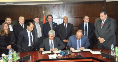 توقيع عقد أعمال تركيب القضبان لمشروع مترو العتبة - إمبابة 