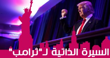 شاهد فى دقيقة..السيرة الذاتية لـ"ترامب" رئيس الولايات المتحدة الجديد