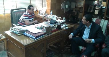 اجتماع لرئيس مدينة المحلة وعضو البرلمان لبحث مشاكل قرى المركز