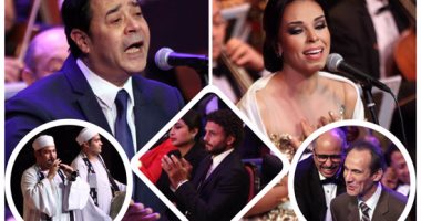 مدحت صالح يطرب جمهور الأوبرا بأغنيات "العندليب" بحضور حسام غالى