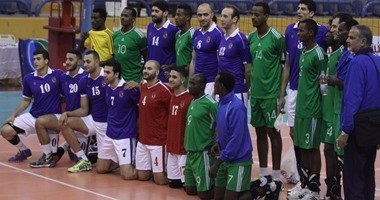 طائرة الأهلى تهزم منتخب الأردن 3 / 1 وديا