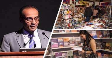 هيثم الحاج على: زيادة مبيعات معرض الكتاب بنسبة 47.5% عن العام الماضى