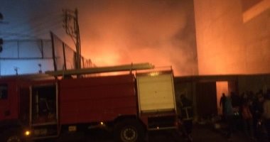 السيطرة على حريق بجوار مركز شباب دمياط بدون خسائر