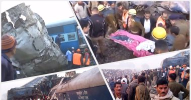ارتفاع حصيلة ضحايا حادث خروج قطار القضبان فى الهند إلى 127 قتيلا