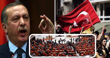 "البرلمان التركى" يزيد صلاحيات "أردوغان" بتغيير نظام الحكم للرئاسى