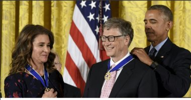 بيل جيتس يعلق على تكريمه بميدالية الحرية من أوباما
