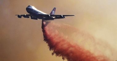 أمريكا ترسل أضخم طائرة إطفاء فى العالم لإنقاذ إسرائيل من الحرائق