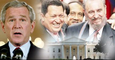بعد ثلاثة أعوام على رحيل "تشافيز" أمريكا اللاتينية تودع "كاسترو".. الزعيمان سطرا تاريخا فى الصمود وتحدى النفوذ الأمريكى.. طرحا خطة البوليفارى بديلاً لـ"التجارة الحرة".. ووصفهما "بوش" بـ"محور الشر" 