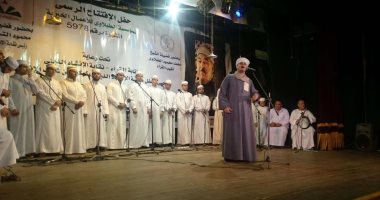 بالصور.. محمود التهامى يحيى حفل افتتاح مؤسسة الطبلاوى للأعمال الخيرية