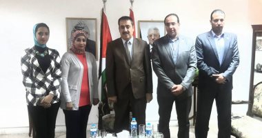 وفد من" مستقبل وطن "يبحث أوجه التعاون مع قنصل فلسطين بالأسكندرية