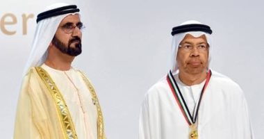 بالصور.. تكريم حبيب الصايغ كأول إماراتى ينتخب لرئاسة "الكتاب العرب"