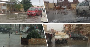 الأرصاد: استمرار سقوط الأمطار غدا.. والصغرى بالقاهرة 12 درجة 