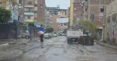 بالصور.. سقوط الأمطار على كفر الشيخ وإعلان حالة الطوارئ بالمحافظة