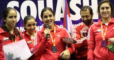 منتخب سيدات الإسكواش يتأهل لنصف نهائى بطولة العالم للفرق