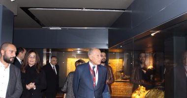 بالصور.. أبو الغيط يلتقى الحاصلين على جائزة الدولة بأكاديمية الفنون بروما 