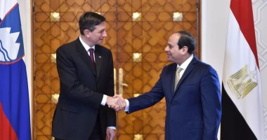 السيسى لرئيس سلوفينيا: ما تحقق من أمن واستقرار بفضل وعى الشعب المصرى