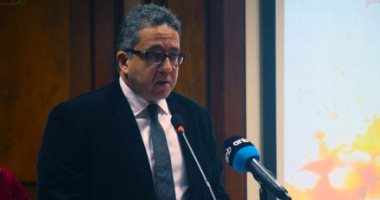 بالصور.. وزير الآثار: أسامة هيكل وعدنى بانتهاء مشروع النقابة عقب قانون الصحافة