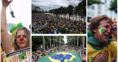 متظاهرون ينظمون مسيرات فى البرازيل لدعم الحملة على الفساد