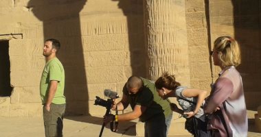 بالفيديو والصور .. وفد إعلامى أجنبى يصور فيلماً دعائياً للسياحة فى مصر
