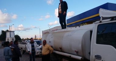تموين الغربية: ضخ 2200 طن من المواد البترولية وطرح 45 ألف إسطوانة غاز