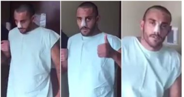 بالفيديو.. حارس شابيكوينسى يظهر لأول مرة بعد نجاته من حادث الطائرة 