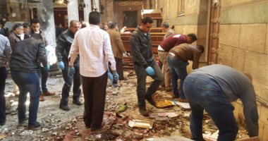 مصادر: كاميرات المراقبة رصدت عددا من المشتبه بهم فى تفجير الكنيسة البطرسية