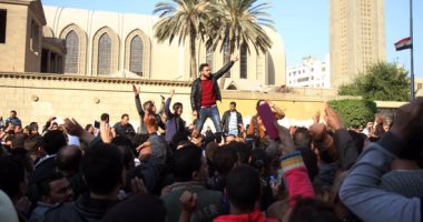 قبول معارضة متهم بالتظاهر ونشر أخبار كاذبة فى إمبابة وإلغاء حكم حبسه سنة