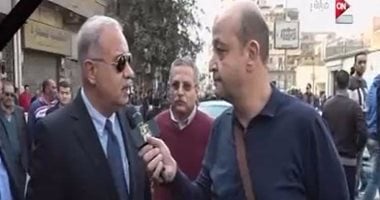 بالفيديو.. عمرو أديب يحاور رئيس الوزراء بموقع حادث الكنيسة البطرسية