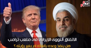 شاهد فى دقيقة  ..الاتفاق النووى الإيرانى فى ملعب ترامب