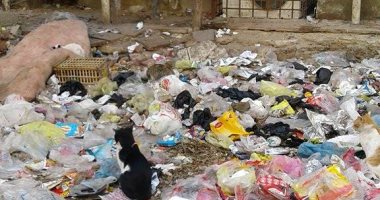 بالصور.. تراكم القمامة 15 يوما بمساكن استاد الشرقية