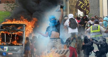 اشتباكات عنيفة بين الشرطة البرازيلية ومحتجين أمام مجلس الشيوخ