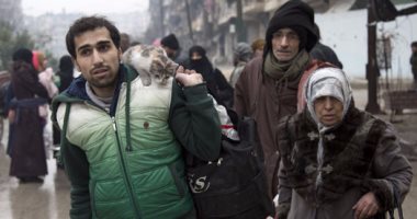 الهلال الأحمر الكويتى يجمع نصف مليون دولار لصالح النازحين من "حلب" السورية