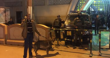 تشديدات أمنية أمام كنيسة مارى جرجس بطنطا قبل زيارة المحافظ لتقديم العزاء