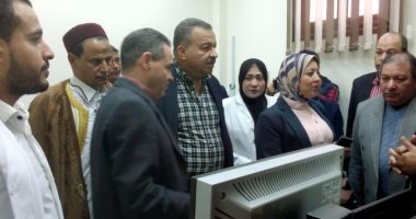 وفد صحة النواب يتفقد المستشفى العام لمرسى مطروح