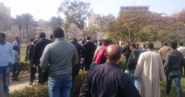 بالصور.. أهالى عرب المعادى يطالبون بوقف بيع أرض حديقة سوزان مبارك