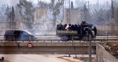 التلفزيون السورى:استكمال اتفاق إجلاء مقاتلى المعارضة من حى القابون بدمشق